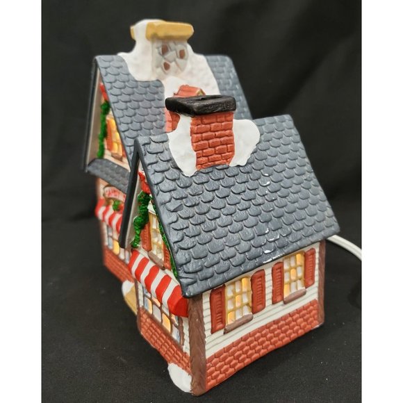 Dickens Keepsake O'well CANDY SHOP Christmas Village building store shoppe 1994 - Picture 5 of 7
